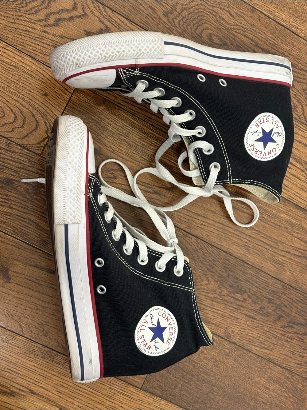 Converse Chuck Taylor All Star Lux Wedge Hi 'Black' Size 8